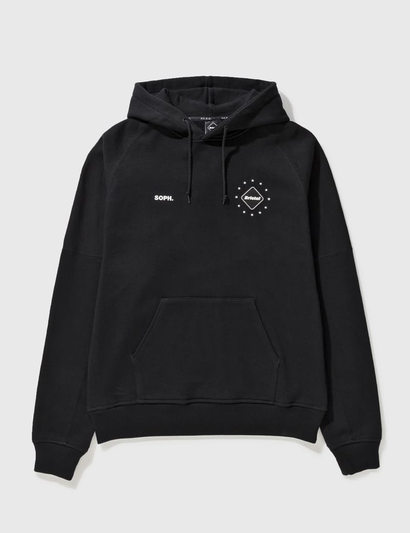 S FCRB Bristol BIG LOGO SWEAT HOODIE | eclipseseal.com