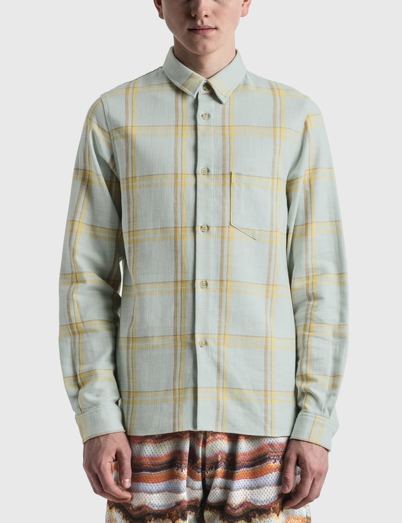 John Elliott - Sly Straight Hem Shirt | HBX - Globally Curated