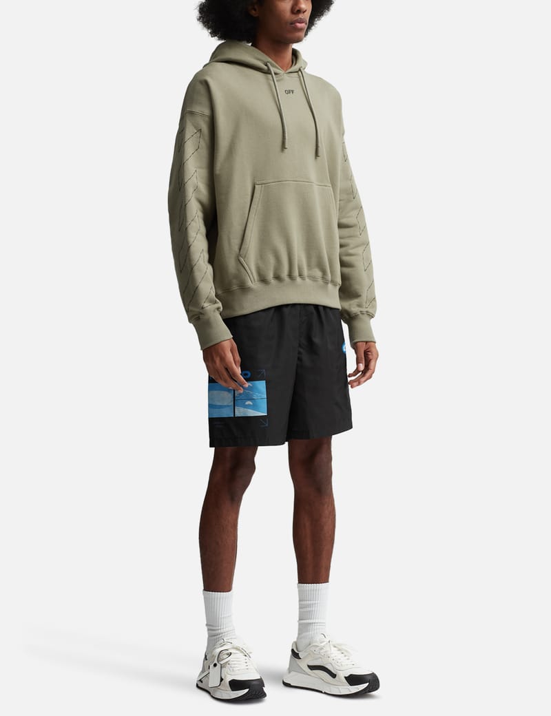 【Off-White】在庫薄Off Stitch Skate ロゴ フーディ パーカー Off-White™ - Off Stitch Skate Hoodie | HBX - Globally