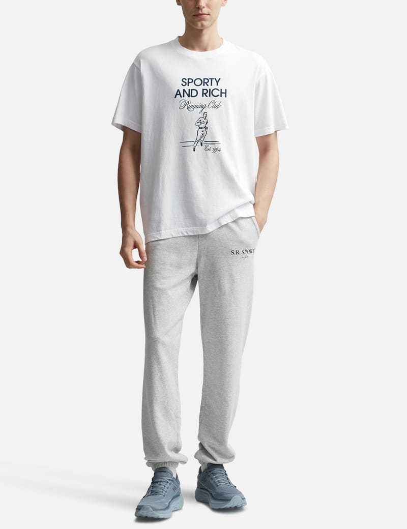Sporty & Rich - Running Man T-Shirt | HBX - Globally Curated
