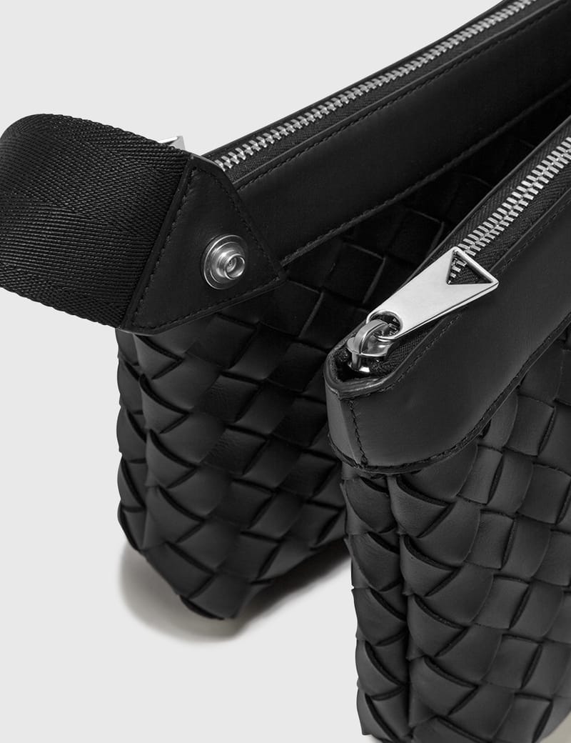 ★SALE★【送料関税無料】BOTTEGA VENETA デュオ バッグ ブラックイントレチャート デュオ バッグ| Bottega Veneta® 日本