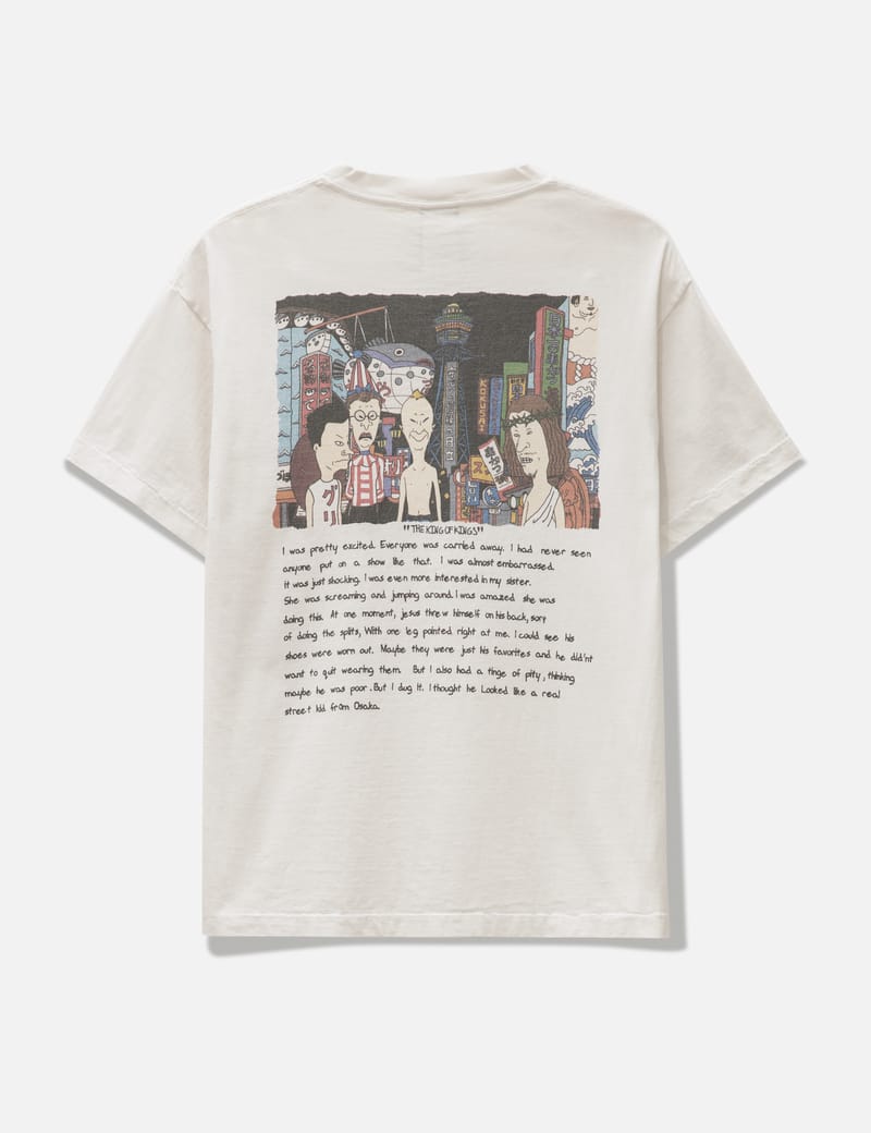 Saint Michael - Time is Eternal Cartoon T-shirt | HBX - Globally