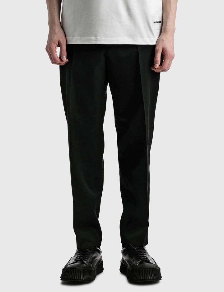 Jil Sander Fine Dry Wool Pants HBX Globally Curated Fashion and Lifestyle by Hypebeast
