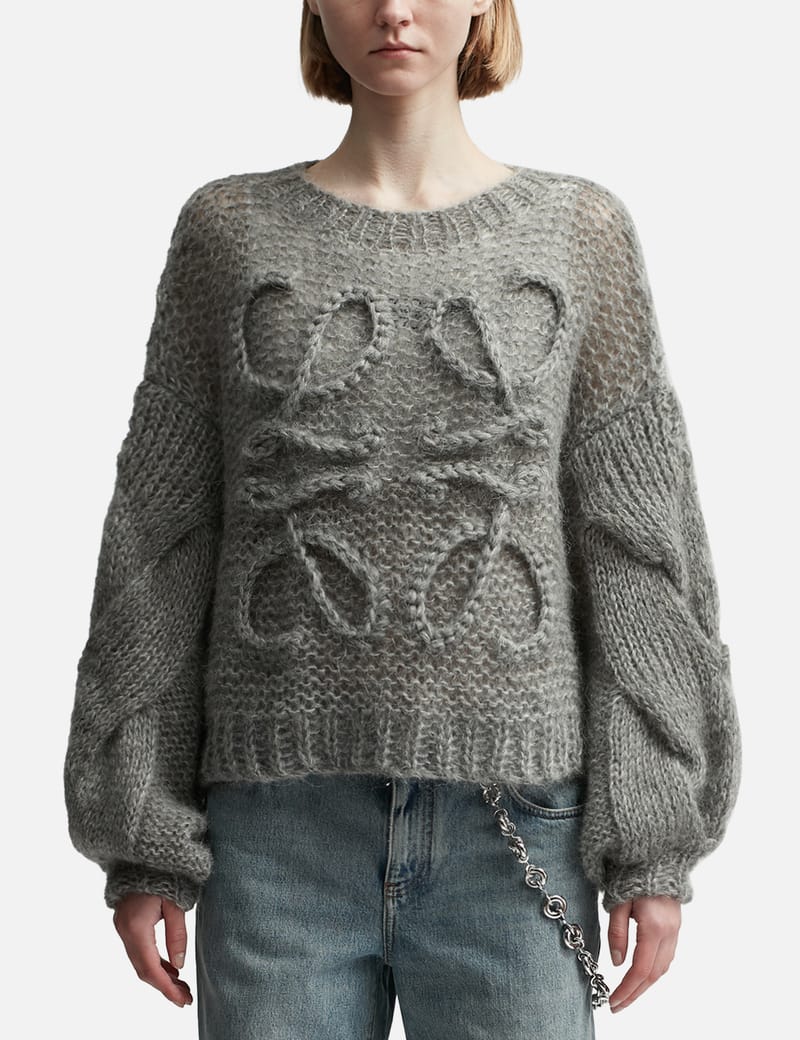 Loewe - ANAGRAM SWEATER | HBX - Globally Curated Fashion and