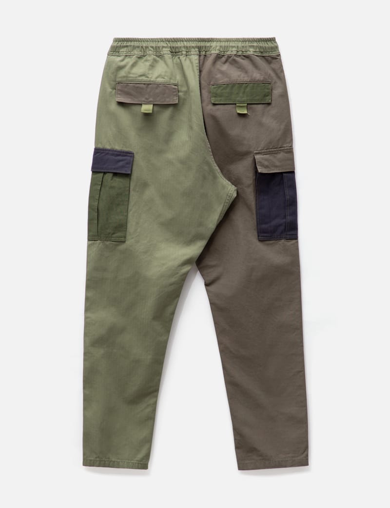 FDMTL - Boro Patchwork Cargo Pants Rinse | HBX - Globally Curated