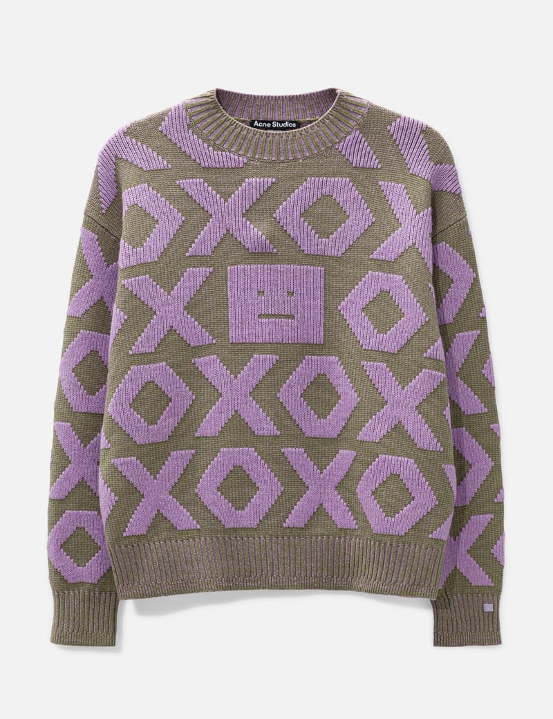 Acne Studios - Face Logo Sweater | HBX - Globally Curated Fashion 