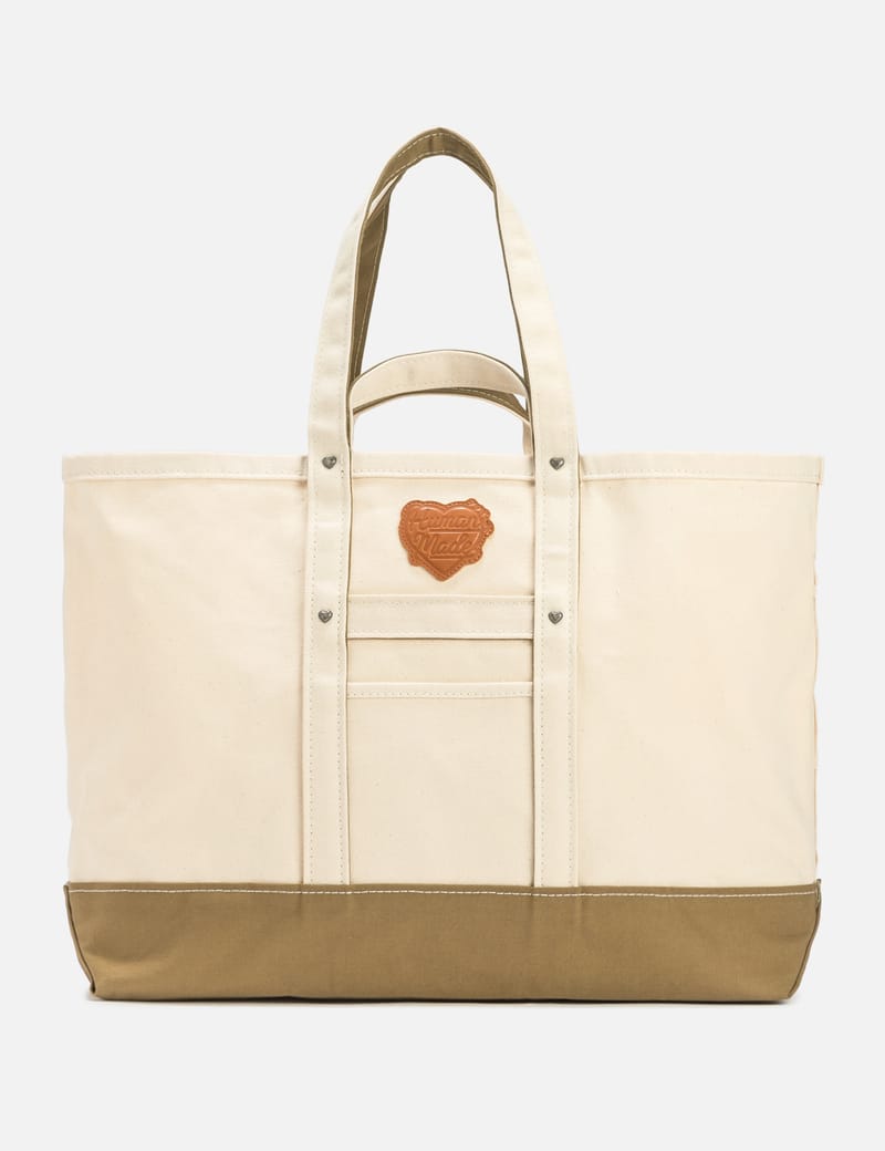 Human Made - Heavy Canvas Tote Large | HBX - HYPEBEAST 為您搜羅