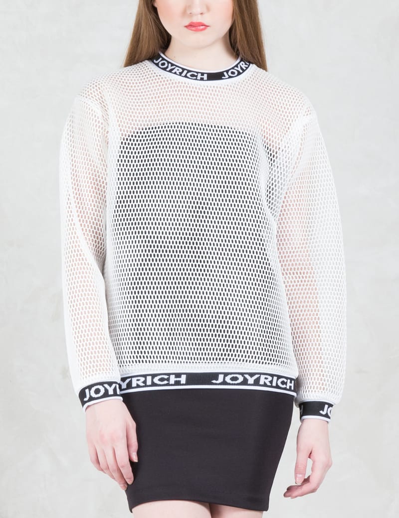 Joyrich - Joyrich Net Crewneck Sweatshirt | HBX - Globally Curated