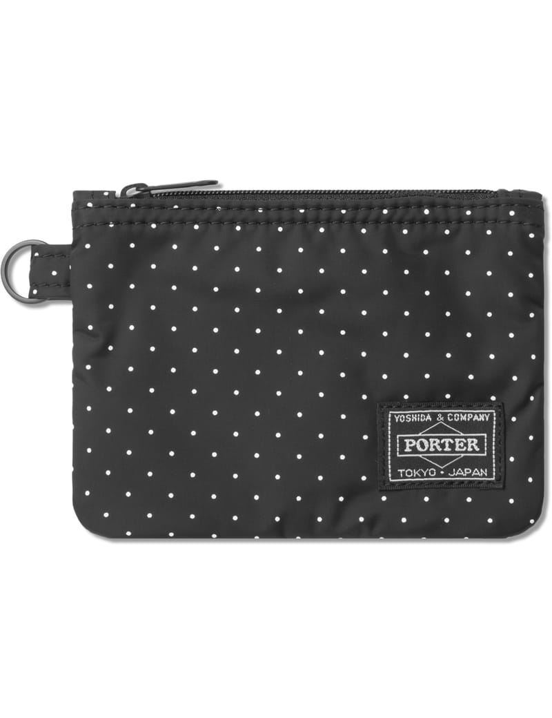 Head Porter - Black Dot Zip Wallet | HBX - Globally Curated