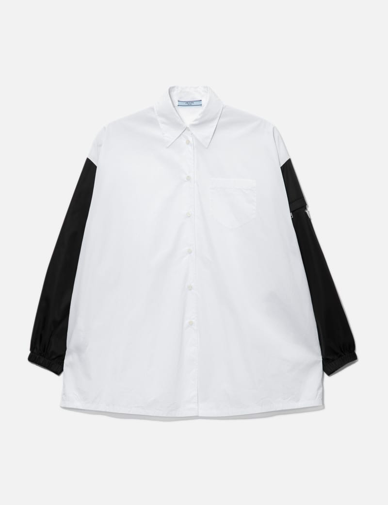 Prada long sleeve clearance shirt