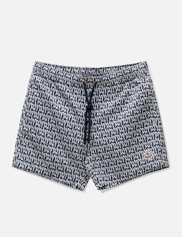 0260~Monogram Printed Shorts Swim