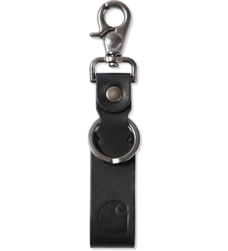 Carhartt Work In Progress - Black Mitchell Key Holder | HBX