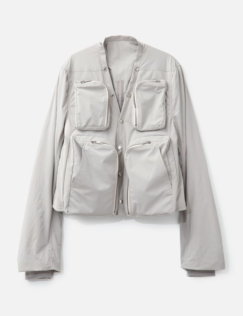 Rick Owens Blixa Dracucollar - 柔らかなウールメルトン製のヒップ丈