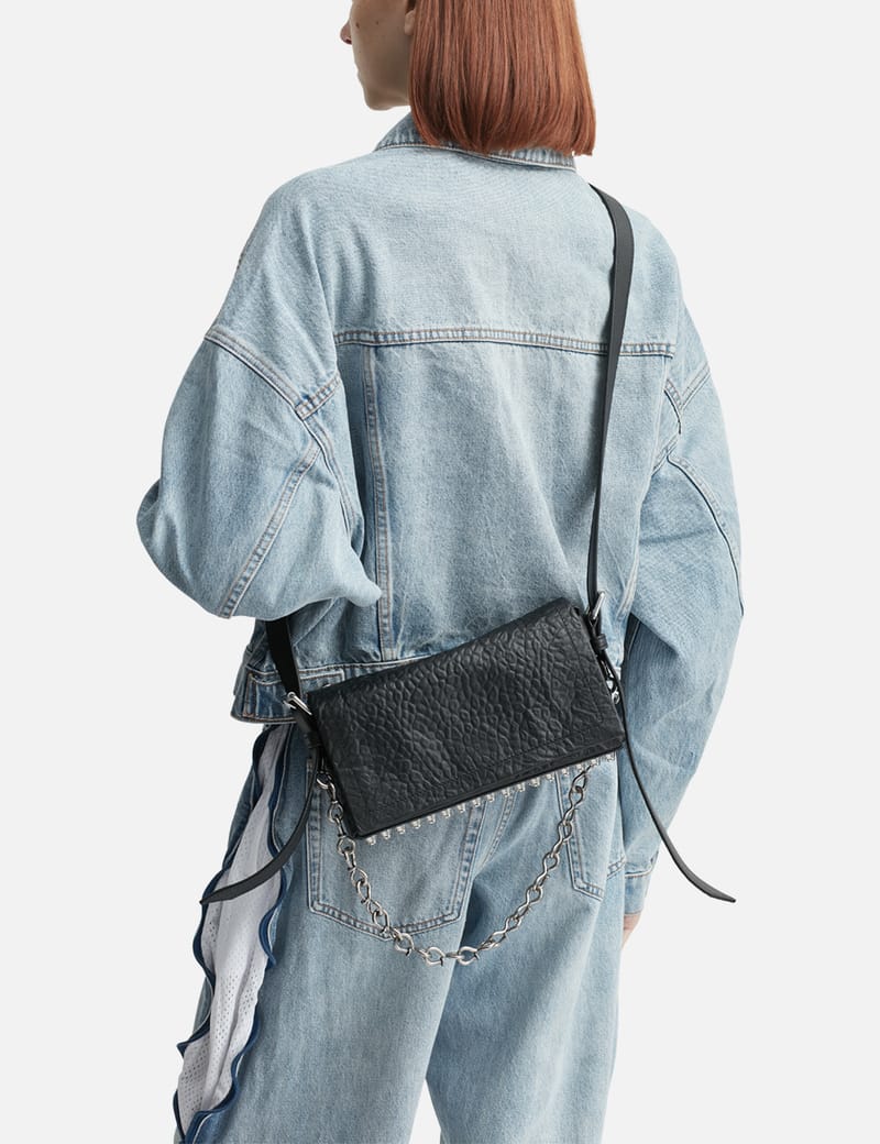 【美品】 アレキサンダーワン heiress ラインストーンメッシュポーチ alexanderwang アレキサンダーワング HEIRESS ラインストーン