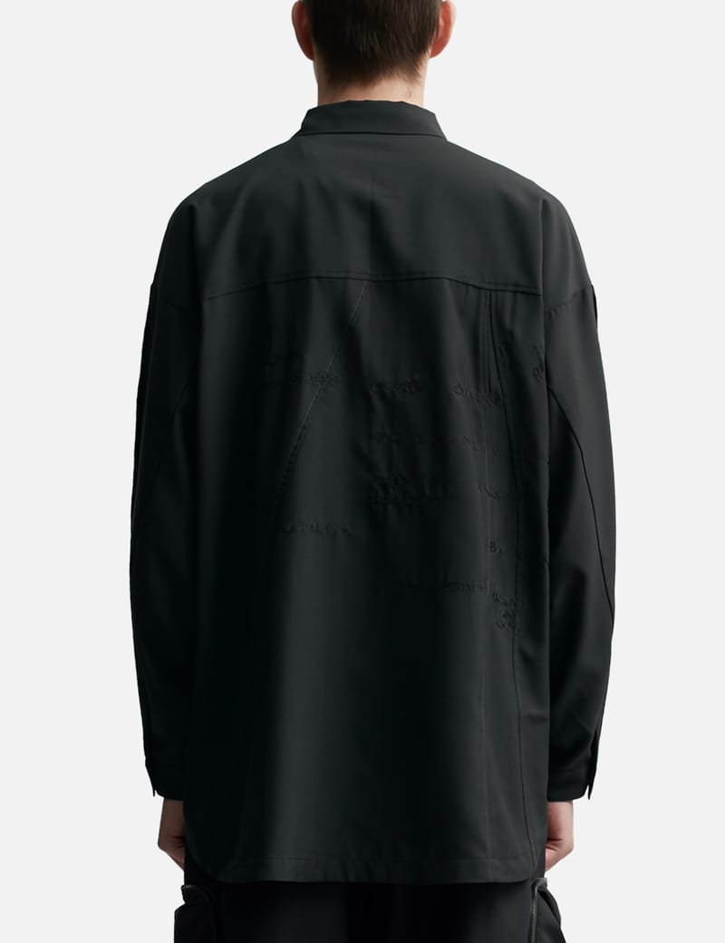 GOOPiMADE - “MA-Z3” Mode Architekt Embroidered Shirt | HBX