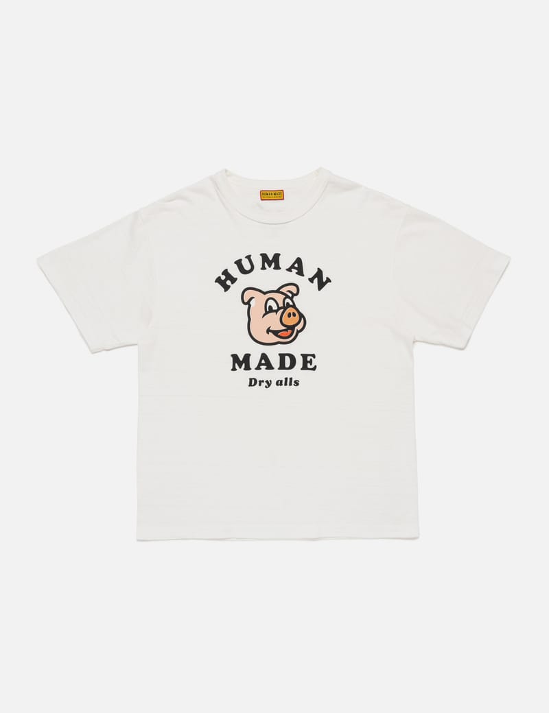 Human Made Graphic T-Shirt - スラブ糸の風合いと前後のグラフィック