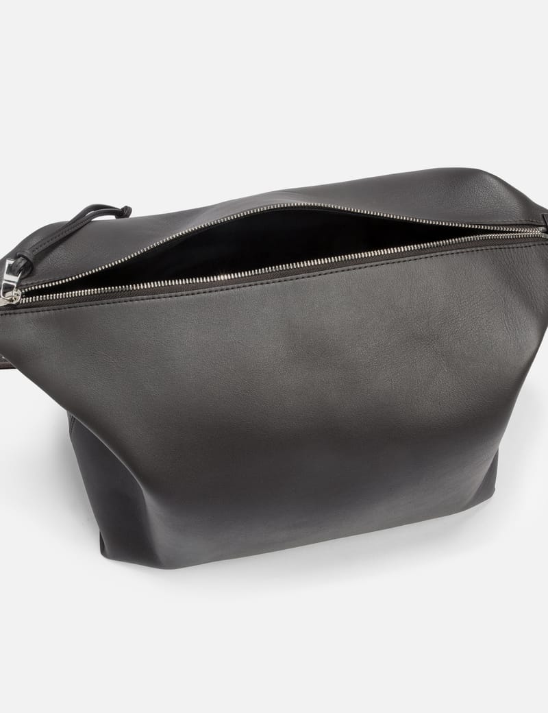 Small Cubi crossbody bag in supple smooth calfskin and