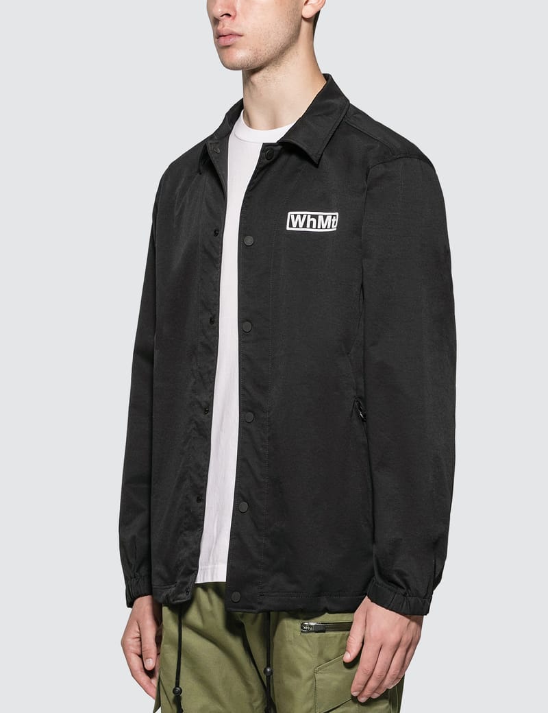 White Mountaineering - WhMt Printed Coach Jacket | HBX - Globally