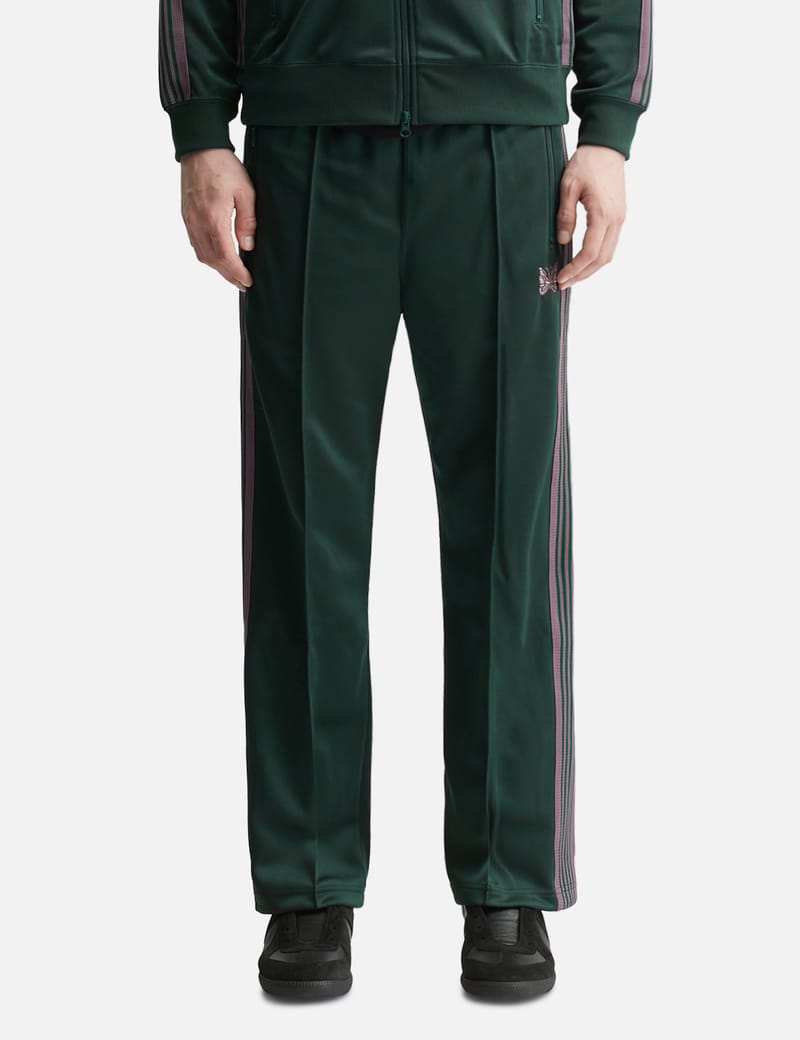Needles Track Pant - Relaxed polyester track pants with side