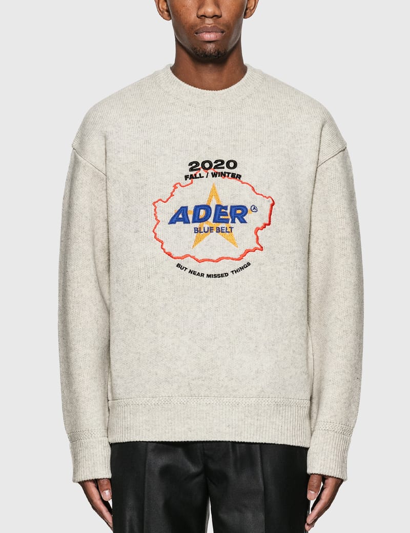 Ader Error - Applique Knitting Pullover | HBX - Globally Curated