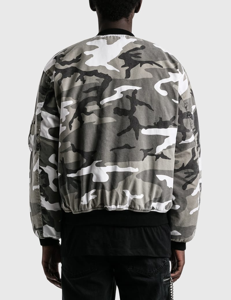 Fostex Garments - Repro Vintage Wash MA-1 Bomber Jacket | HBX ...