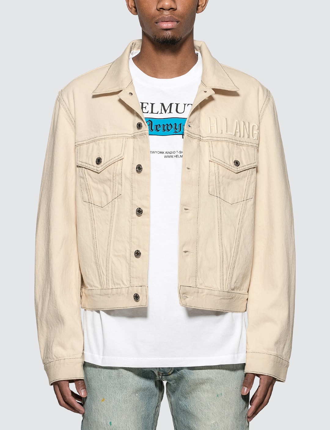 Helmut Lang - Masc Trucker Jacket | HBX - Globally Curated Fashion and ...