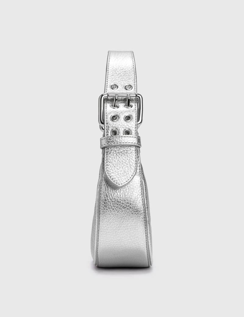 BY FAR - MINI SOHO FLAT GRAIN LEATHER | HBX