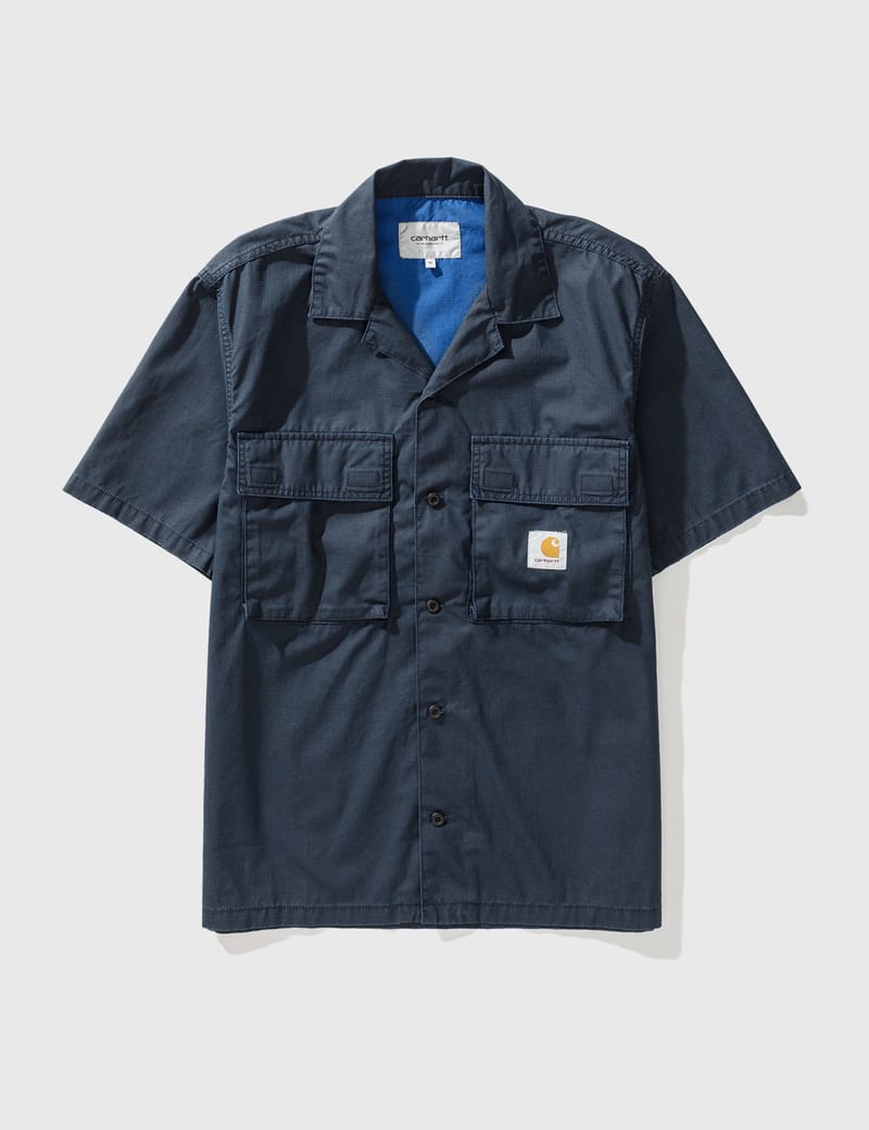 Carhartt WIP Wynton Cotton Shirt - S | Coggles