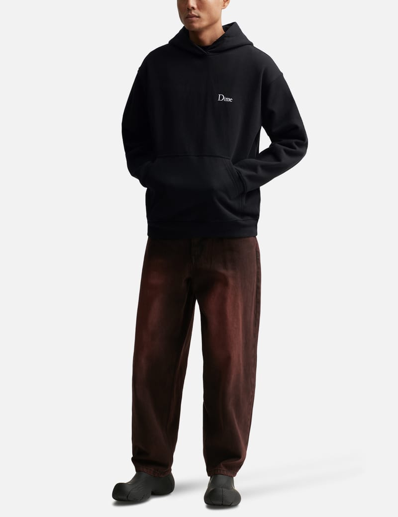 Dime Classic Small Logo Hoodie (Fog) – CNCPTS