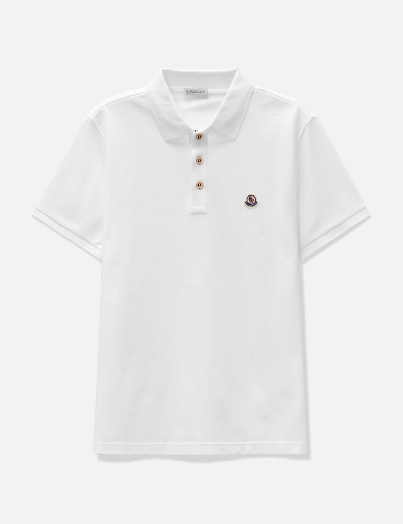 Moncler - Logo Polo Shirt | HBX - Globally Curated Fashion and 