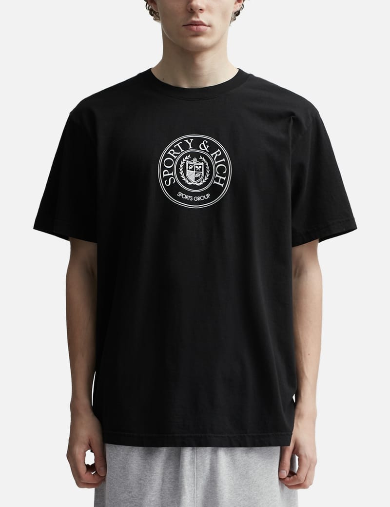 Sporty & Rich - Connecticut Crest T-Shirt | HBX - Globally