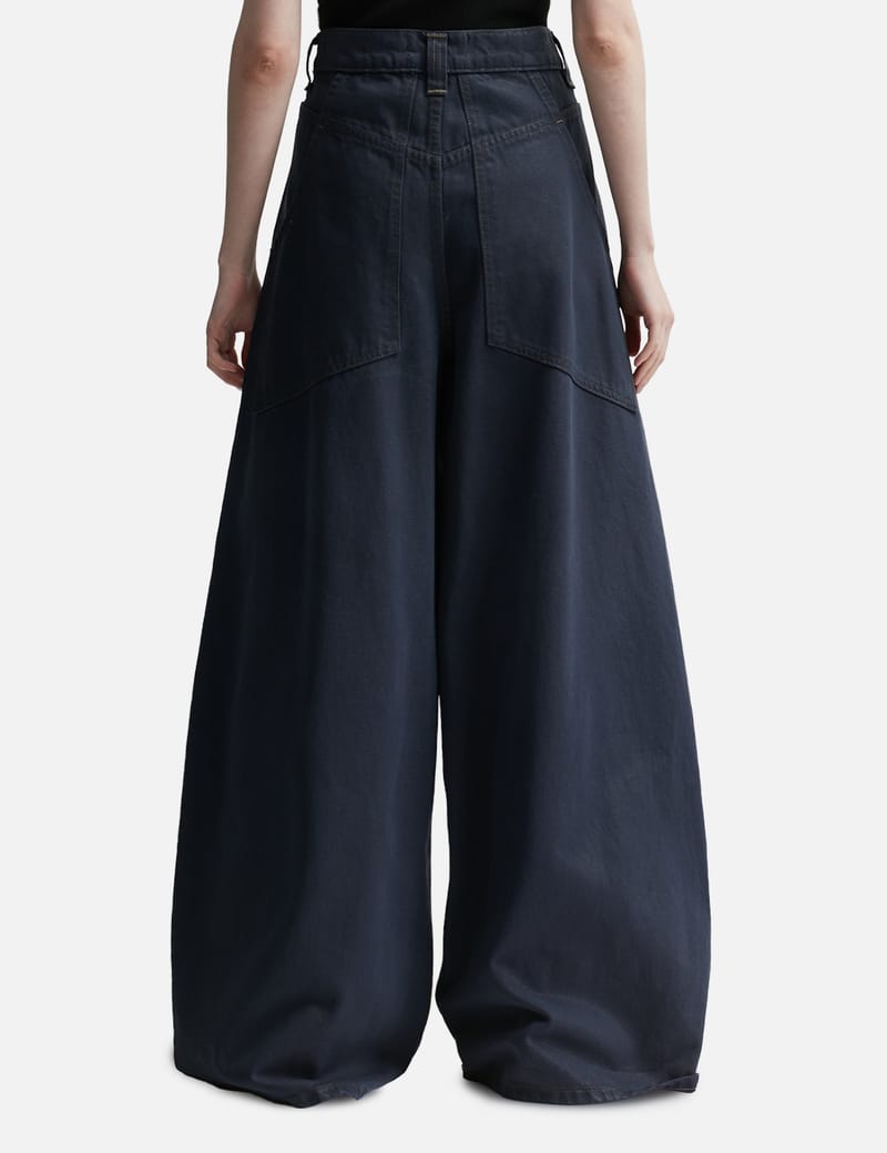 Eckhaus Latta - Ultra Wide Leg Jeans | HBX - Globally Curated