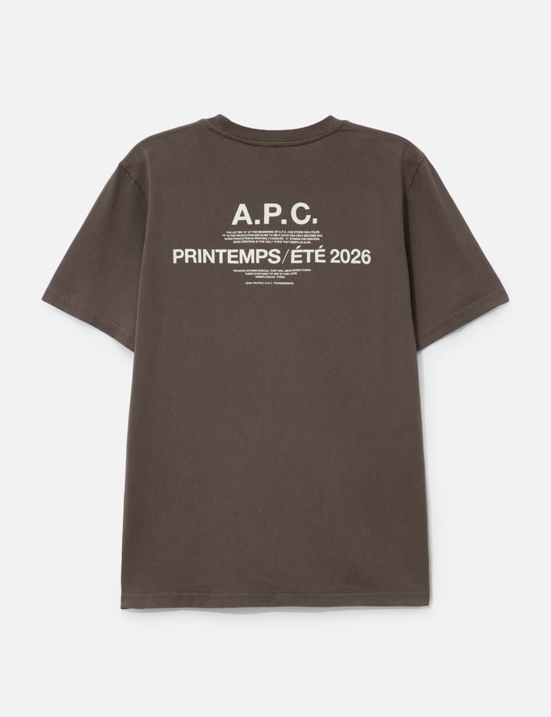 アーペーセー - BOXY MICRO LOGO T-SHIRT | HBX