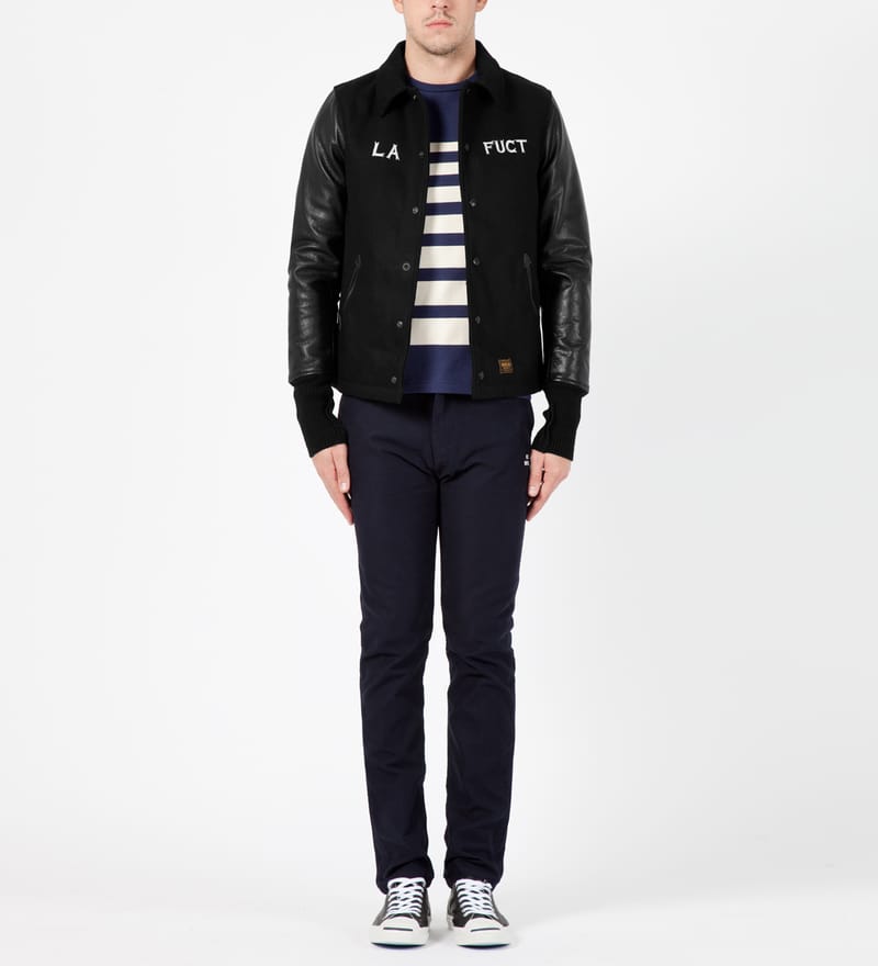 FUCT SSDD - Black Stadium Jacket | HBX