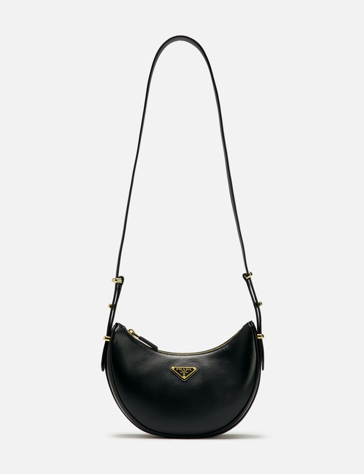 Prada - Prada Arqué Leather Shoulder Bag | HBX - Globally Curated ...