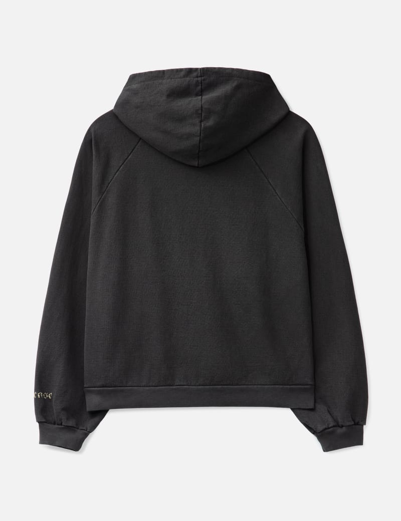 basketcase ジップフーディー Basketcase Industries Zip-Up Hoodie - Vintage black 100% cotton