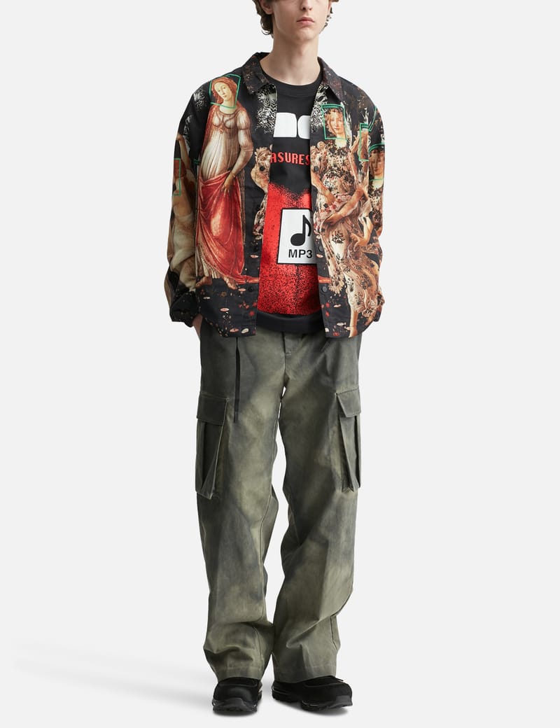 Pleasures Facial Coach Jacket - メッシュ裏地＆多色昇華プリントの