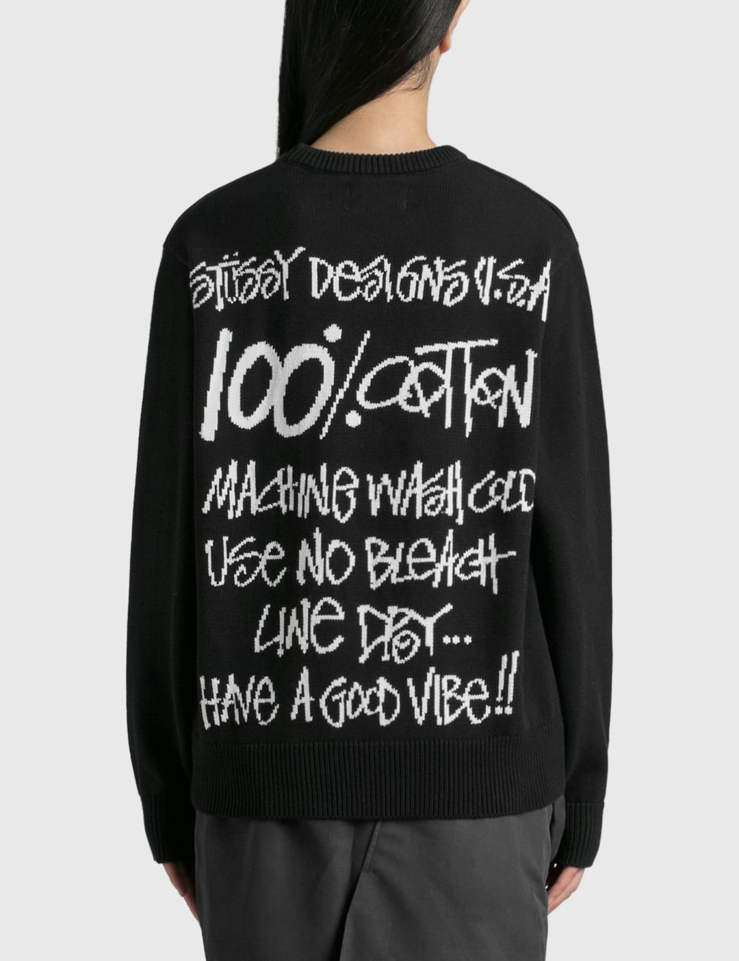 Stüssy - CARE LABEL SWEATER | HBX - Globally Curated Fashion and 