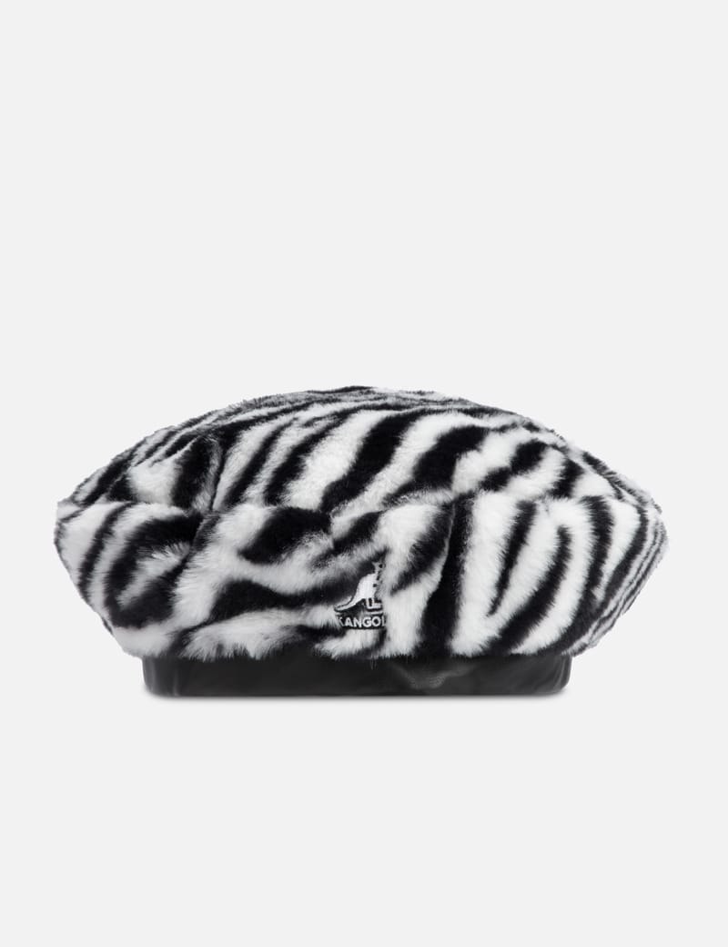 カンゴールラビットファーベレー帽 FAUX FUR BERET | S/M(07) SOLID BLACK (01) | BERET | ベレー帽