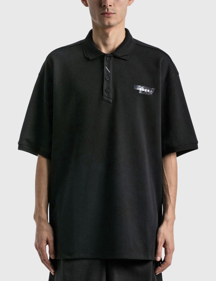Ader Error Duct Tape Logo Polo Shirt HBX Globally Curated Fashion