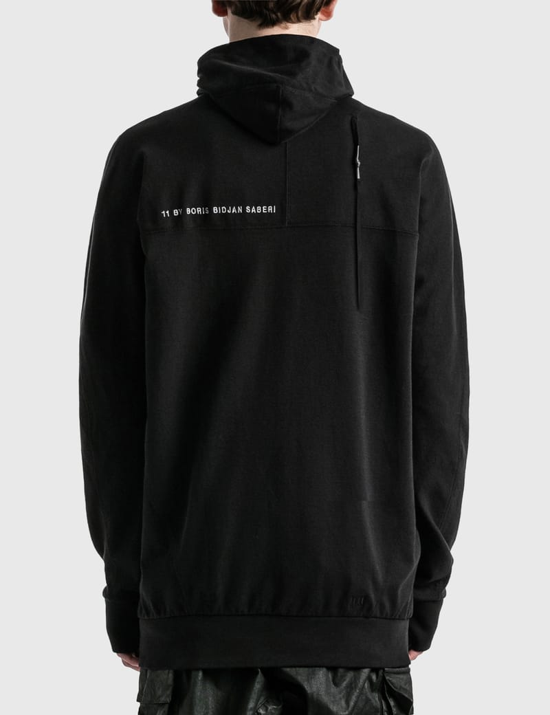 11 By Boris Bidjan Saberi - 11 Cotton Zip Hoodie With Face Mask