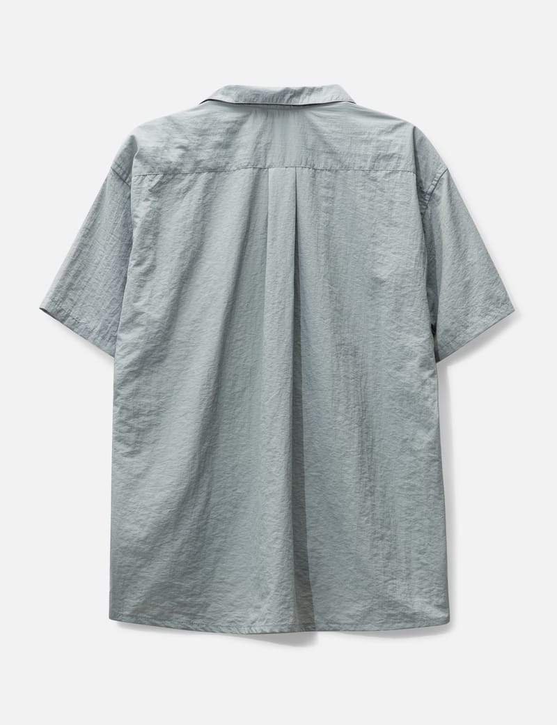 Nanga - NYLON TUSSER OPEN COLLAR SHIRT | HBX - Globally Curated