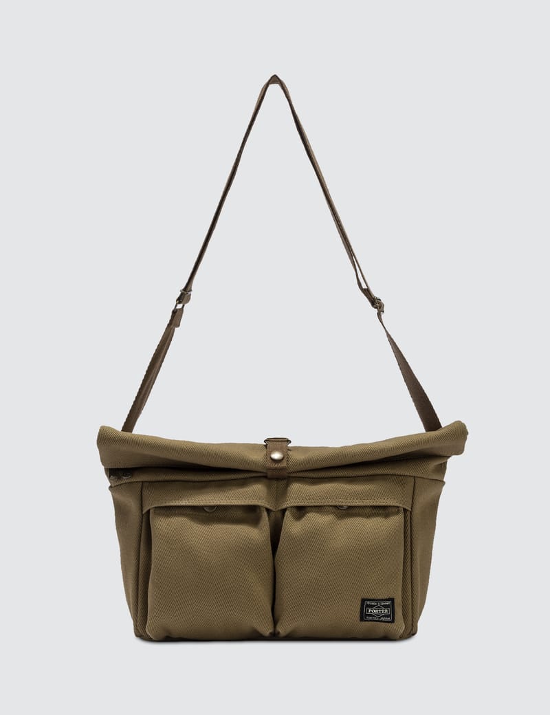【希少】HEADPORTER Banff ショルダー バッグ Head Porter - Banff Shoulder Bag (L) | HBX - ハイプビースト