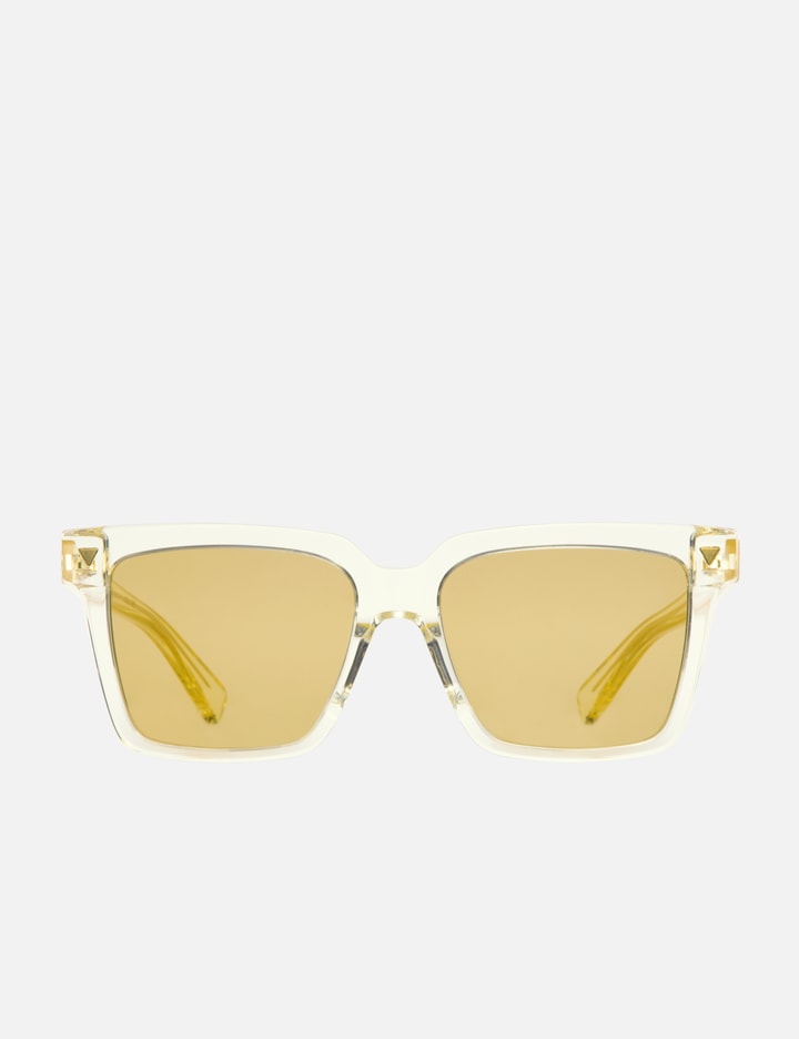 Bottega Veneta Women White Sunglasses In Recycled Acetate Woman
