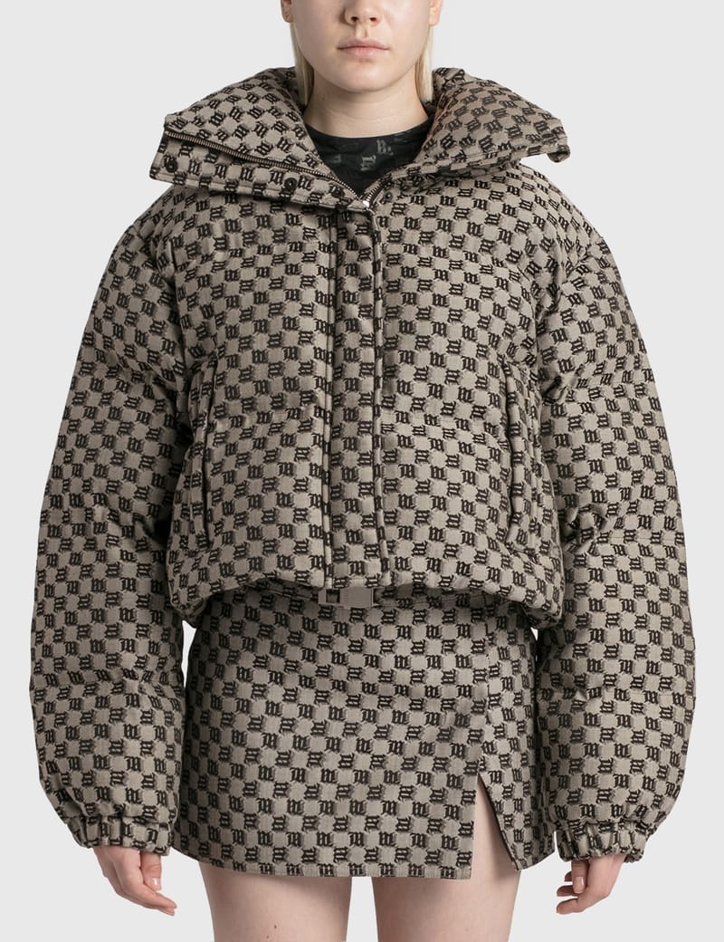 Misbhv Signature Jacquard Canvas Monogram Puffer Wmns HBX