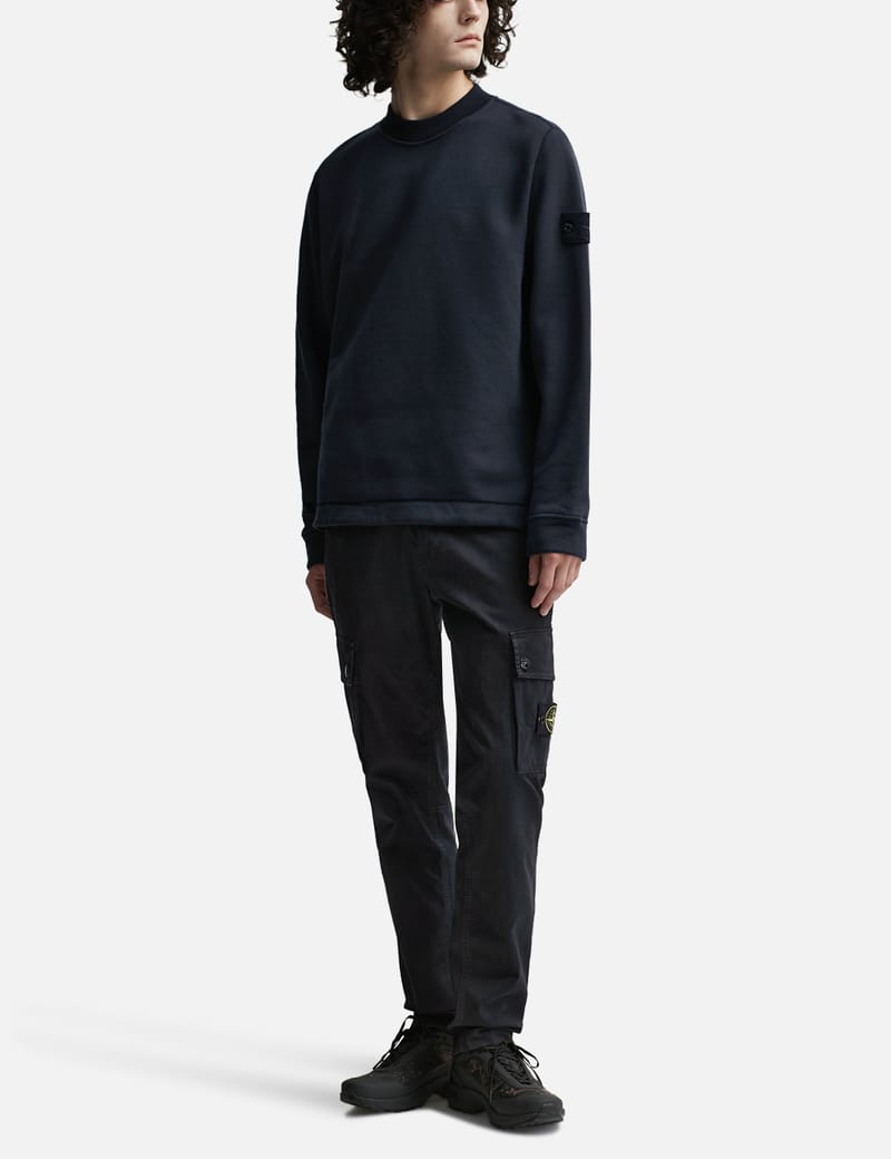 Stone Island - Old Effect Cargo Pants | HBX - Globally Curated