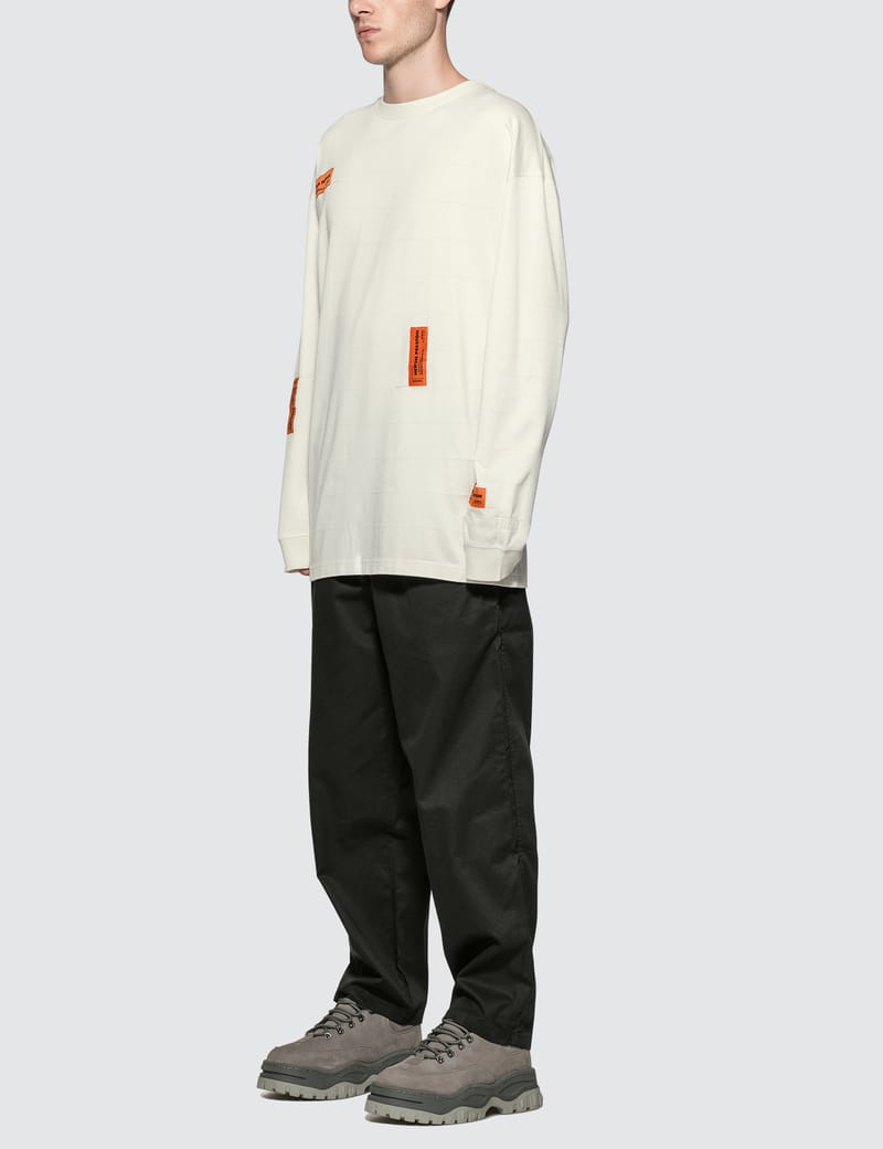 Heron Preston - Reg Long Sleeve T-Shirt | HBX - Globally