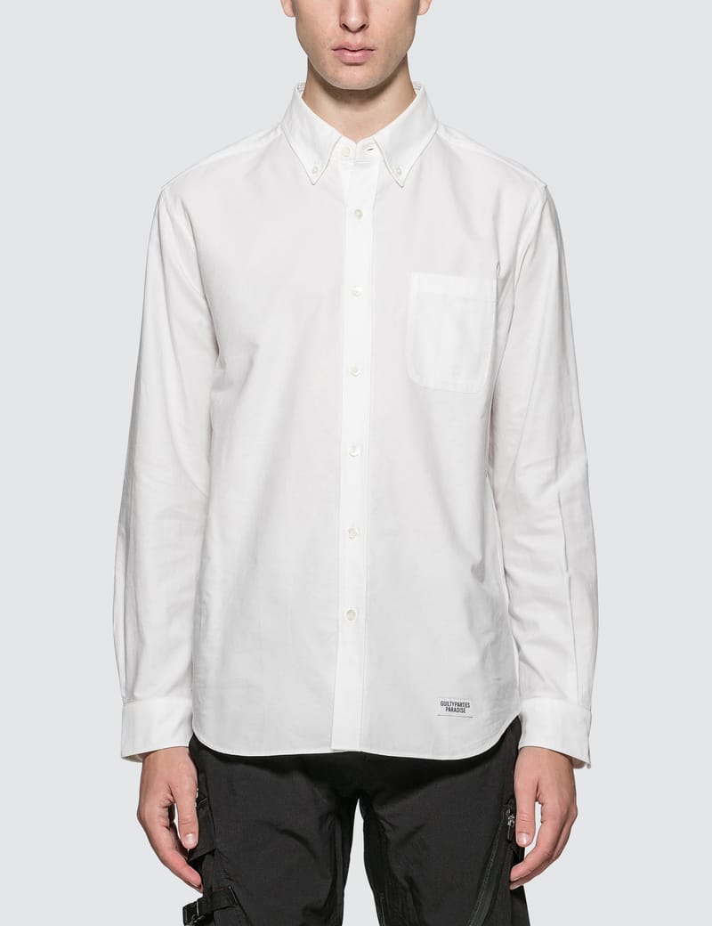 本命ギフト WACKO MARA 15AW OXFORD B.D SHIRT TYPE-3 シャツ