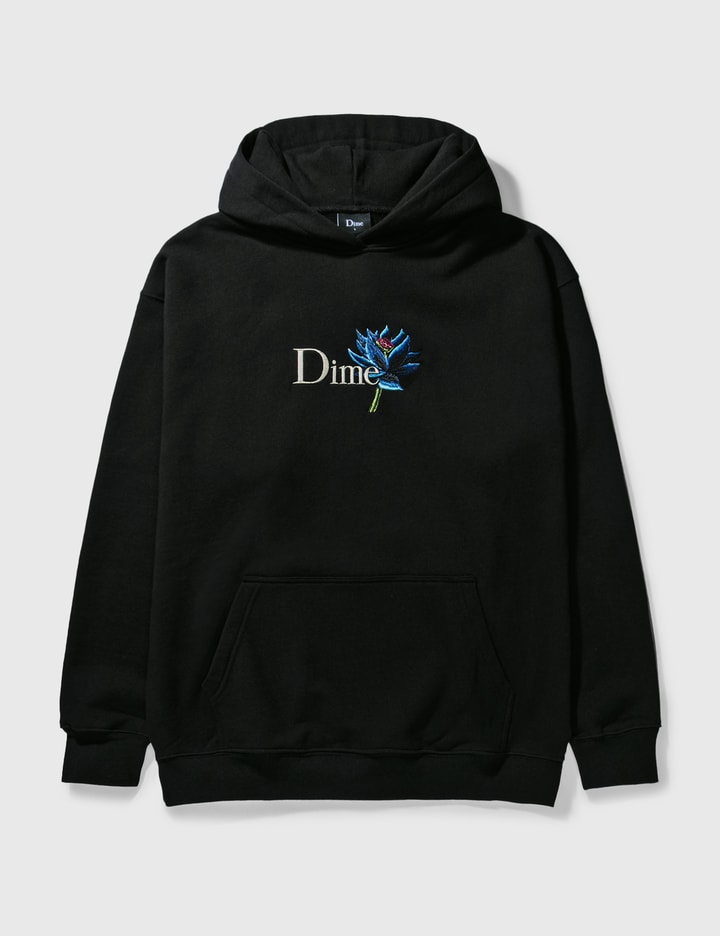 Dime black lotus hoodie Outlet