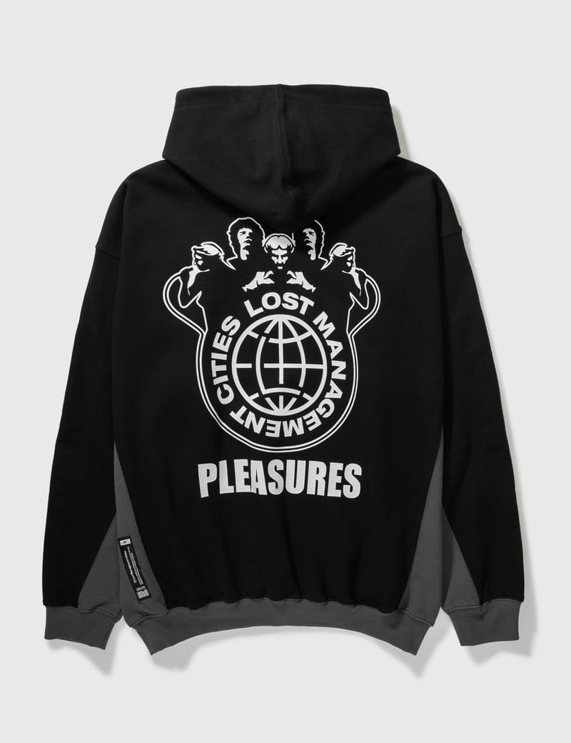 LMC - LMC X Pleasures Saint Technical Oversized Hoodie | HBX